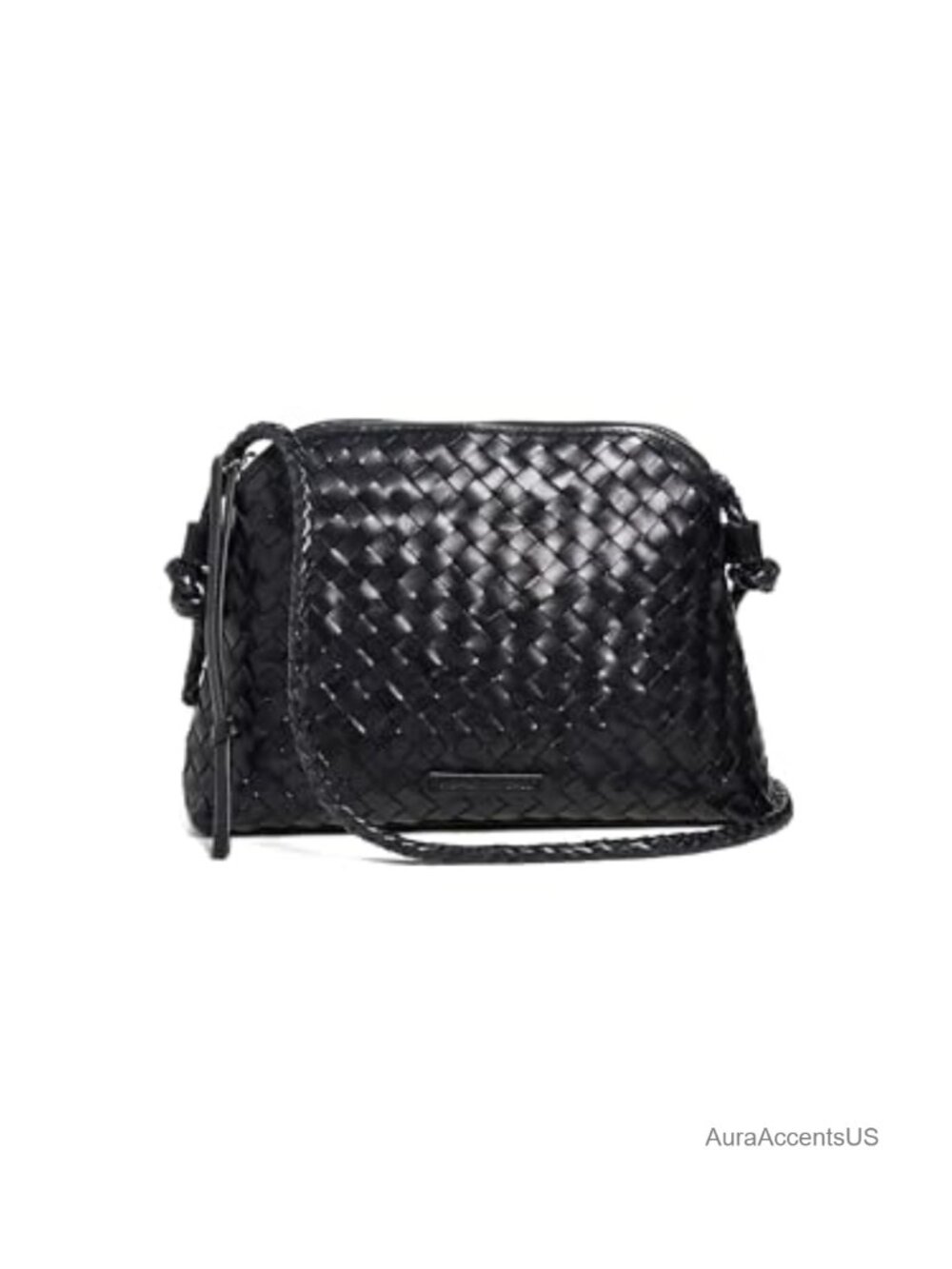 Loeffler Randall Mallory Woven Crossbody Bag Structured Designer Handbag